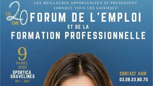 Gravelines : la 20e édition du forum de l’emploi se tient ce...